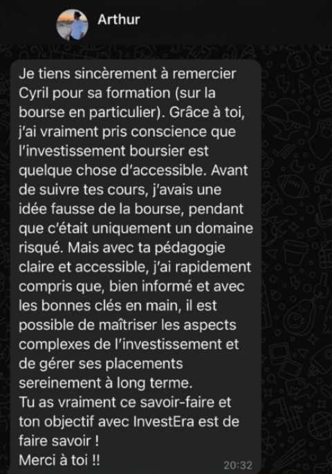 Résultat de Arthur