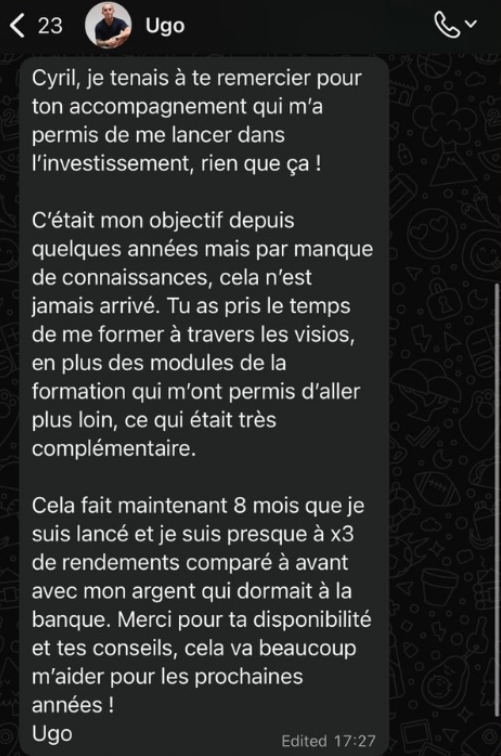 Résultat de Ugo